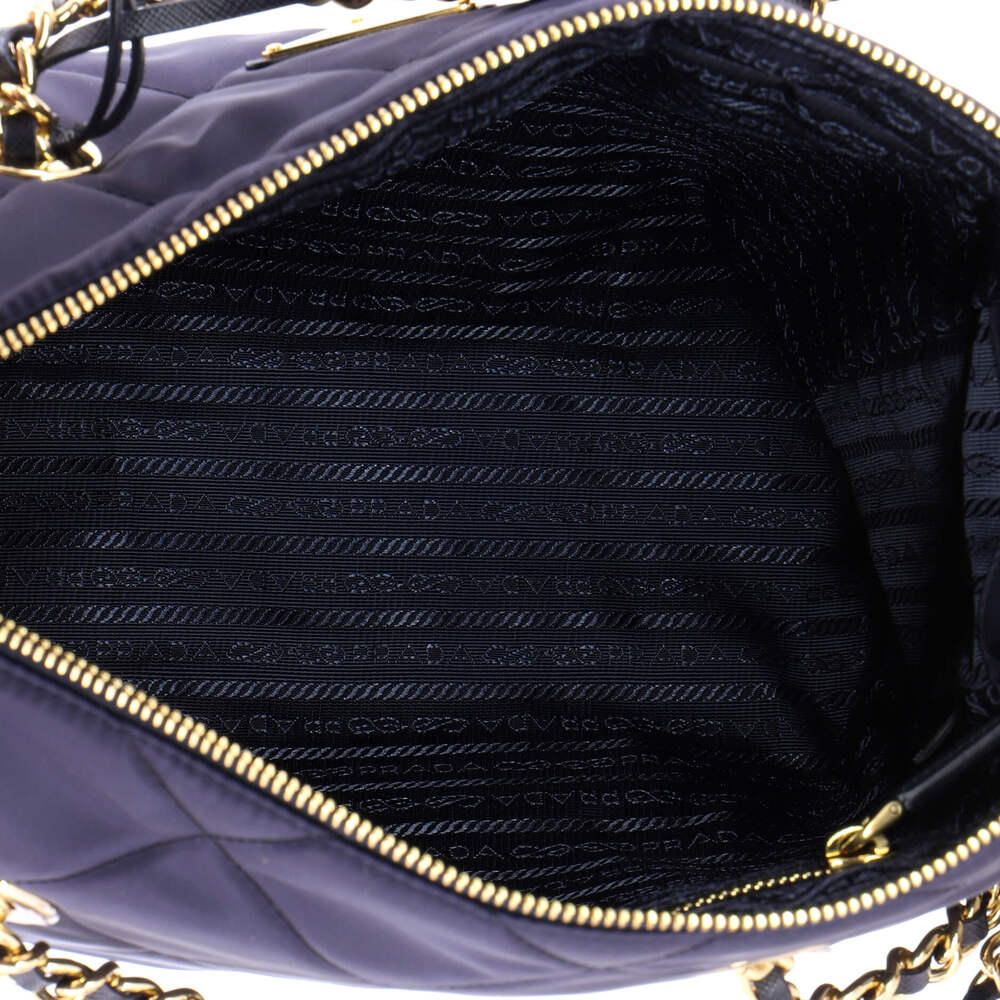 Prada Re-Edition Chain Tote Quilted Re- #203368P22B - Picture 5 of 6